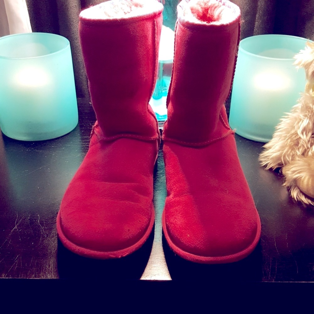 Pink Ugg boots